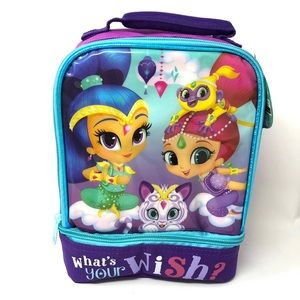 Nickelodeon Shimmer and Shine Soft Insulated School Lunch Bag Girls